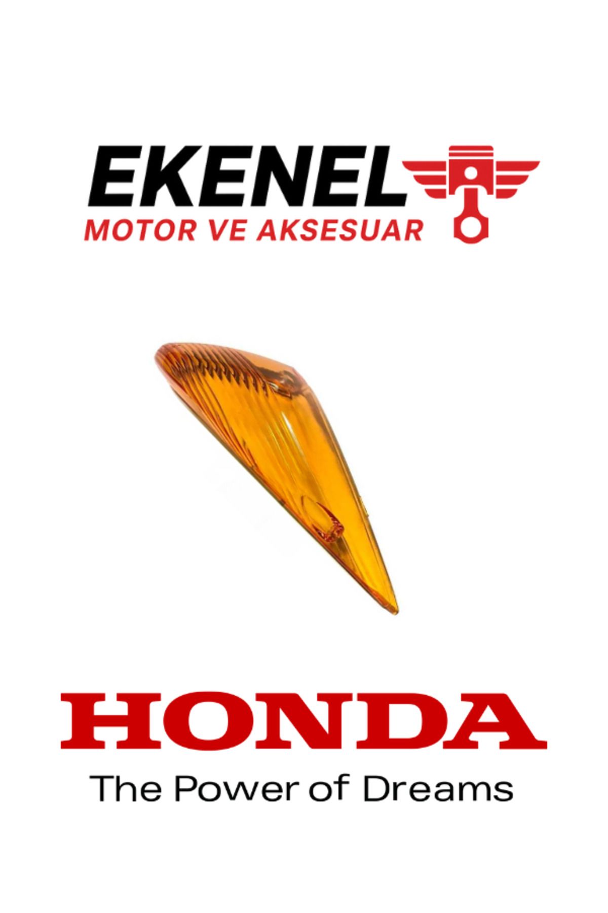 لوازم یدکی موتورسیکلت FIZY 125 شیشه سیگنال راست عقب | قطعات اصلی Honda