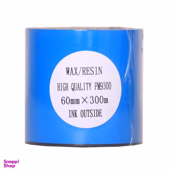 ریبون پرینتر لیبل زن NP مدل Wax Resin 60mm x 300m