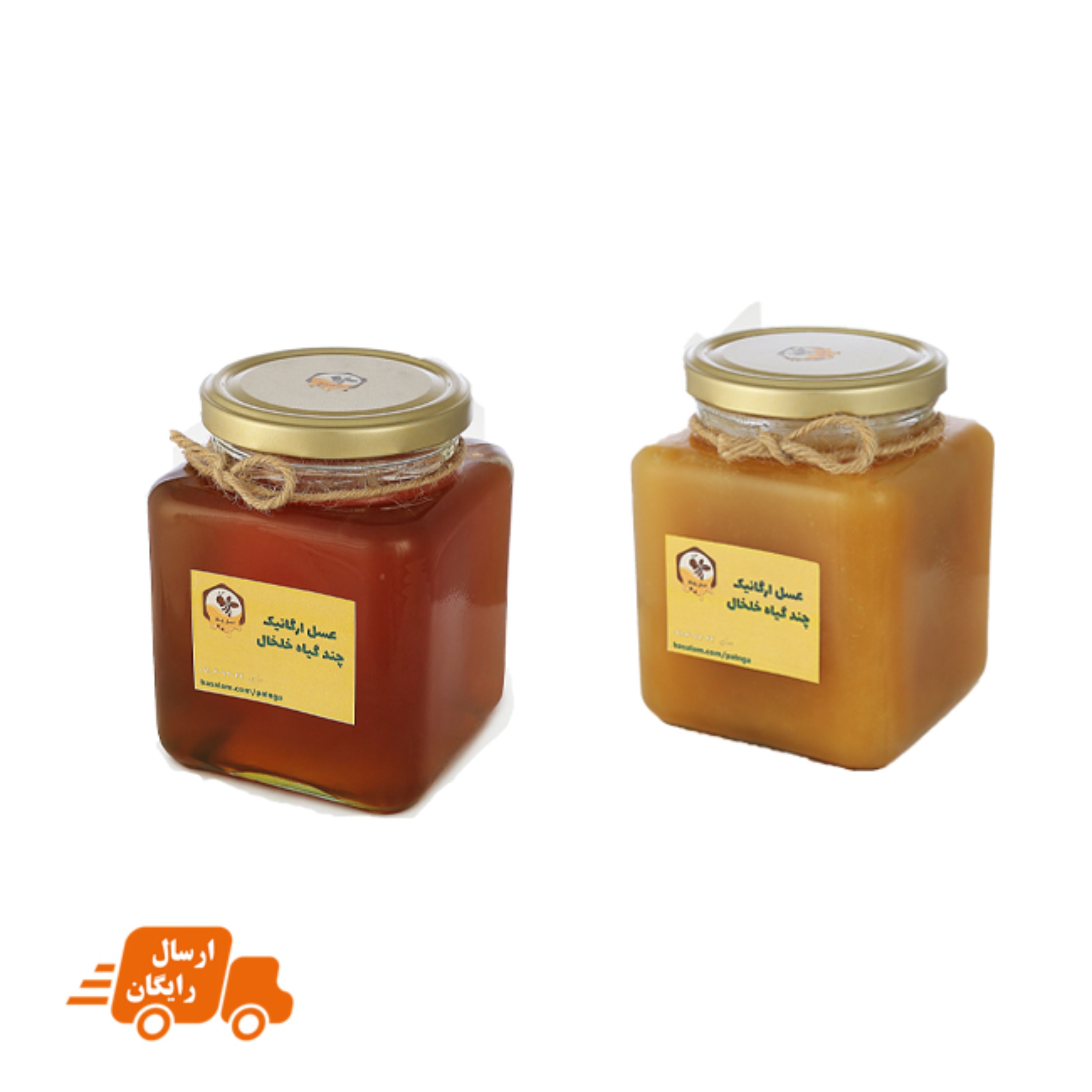پک عسل چند گیاه دیابتی کوهستان خلخال ( شهد روان و رس بسته جمعا 2 کیلو)
