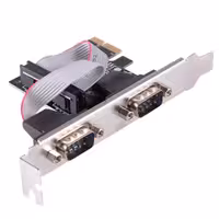 کارت سریال rs232 اسلات PCI-E دو پورت