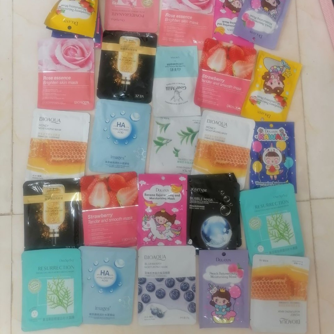 ماسک ورقه ای 25 گرمی  ماسک نقابی