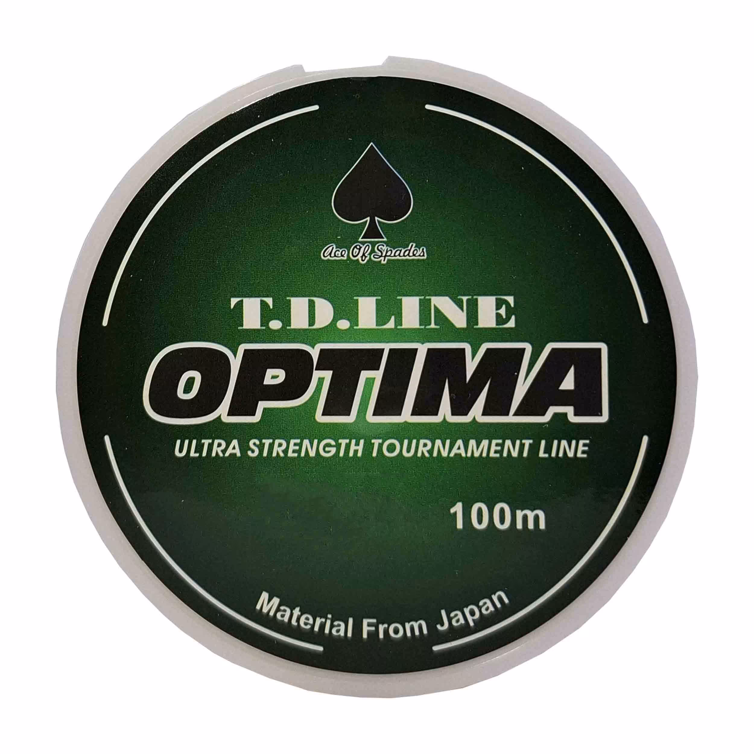 نخ ماهیگیری نایلونی پیک Optima سبز 100 متری