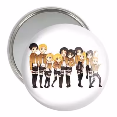 آینه جیبی خندالو مدل انیمه اتک ان تایتان انیمه اتک آن تایتان Attack on Titan کد 18578