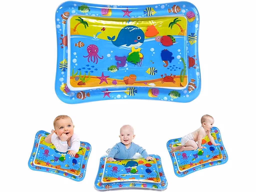 سفره آکواریومی (واتر مت) مدل حیوانات دریایی اسباب بازی