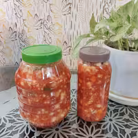 ترشی آب گوجه- 1کیلوگرم -ارگانیک- خانگی