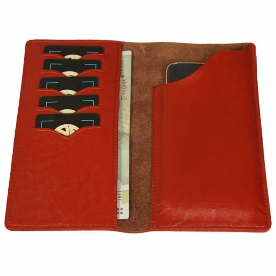 کیف موبایل نسخه با کیفیت چرم طبیعی