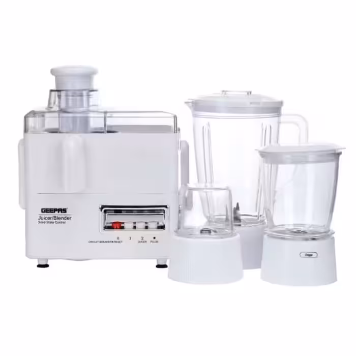 آبمیوه گیری و غذا ساز 4 کاره جیپاس مدل 2031 (ارسال رایگان به سراسر کشور)