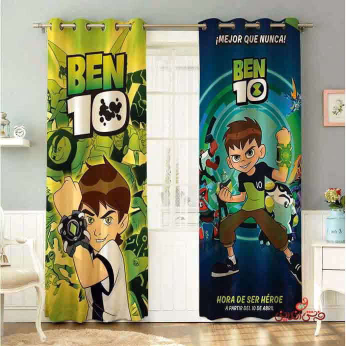 پرده 2عددی کودک بن تن2