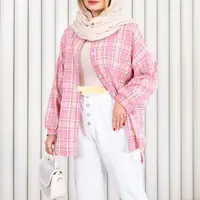 مانتو چهارخونه کشمیر یارا