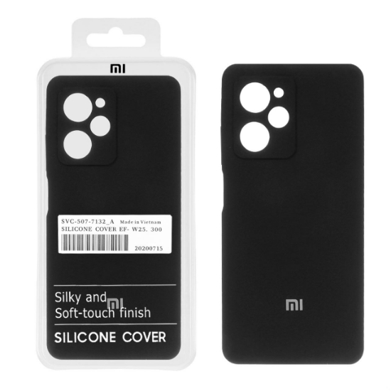 قاب گوشی سیلیکونی پاک کنی اورجینال درجه یک برای Xiaomi Poco X5 Pro 5G