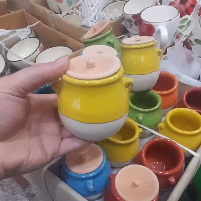 جاادویه سفالی (قیمت هر یک عدد)( پسکرایه)