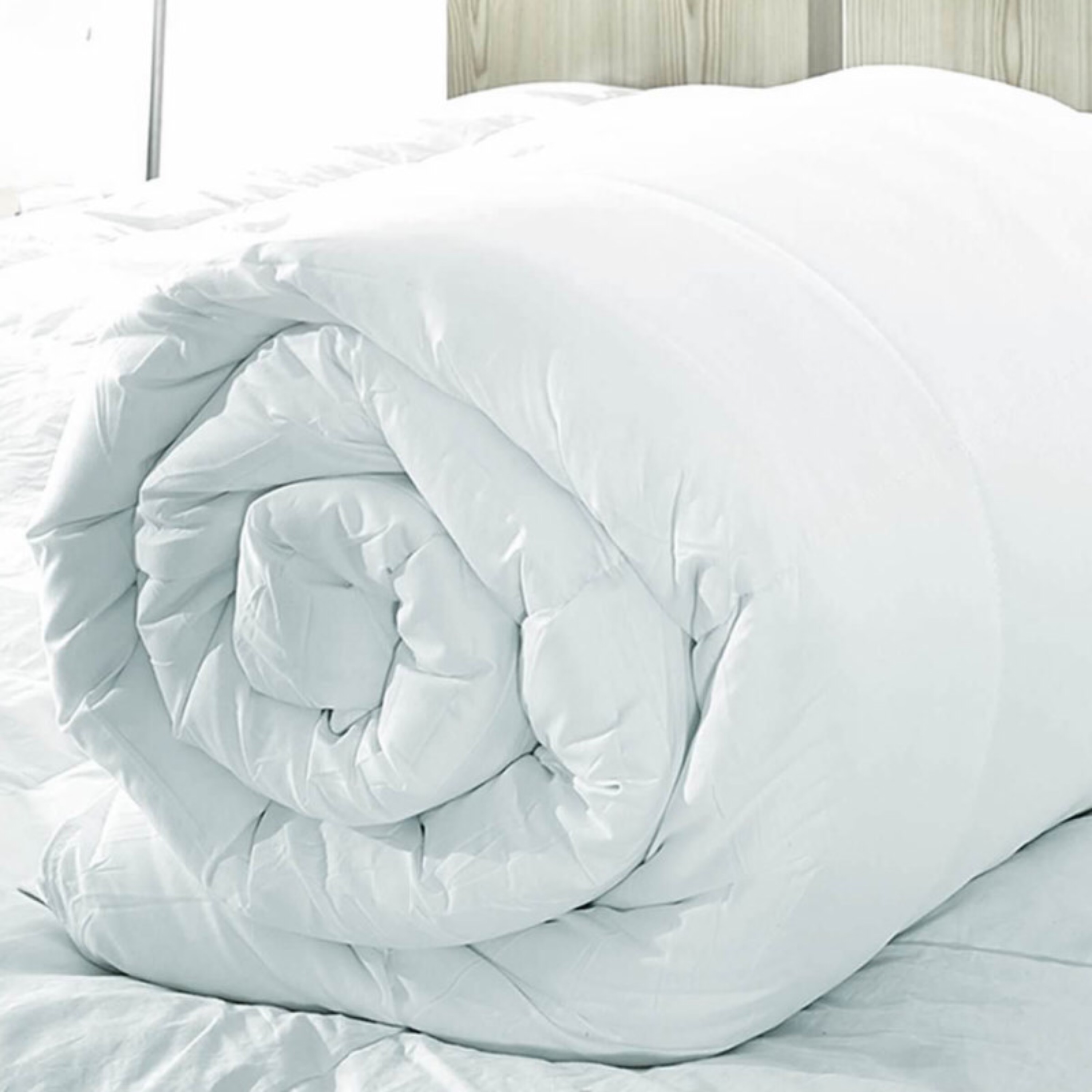 لحاف لایت میکرو  سفید یکنفره  یاپراک سایز160 در 220