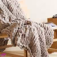 شال مبل مدل پافی 2021 سایز 90x80 سانتی متر