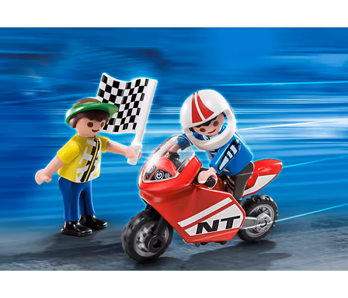 boys with racing bike کد4780