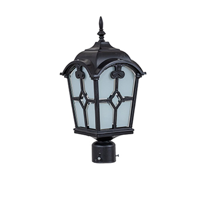 چراغ حیاطی مدل کدkl220 سرلوله مشکی