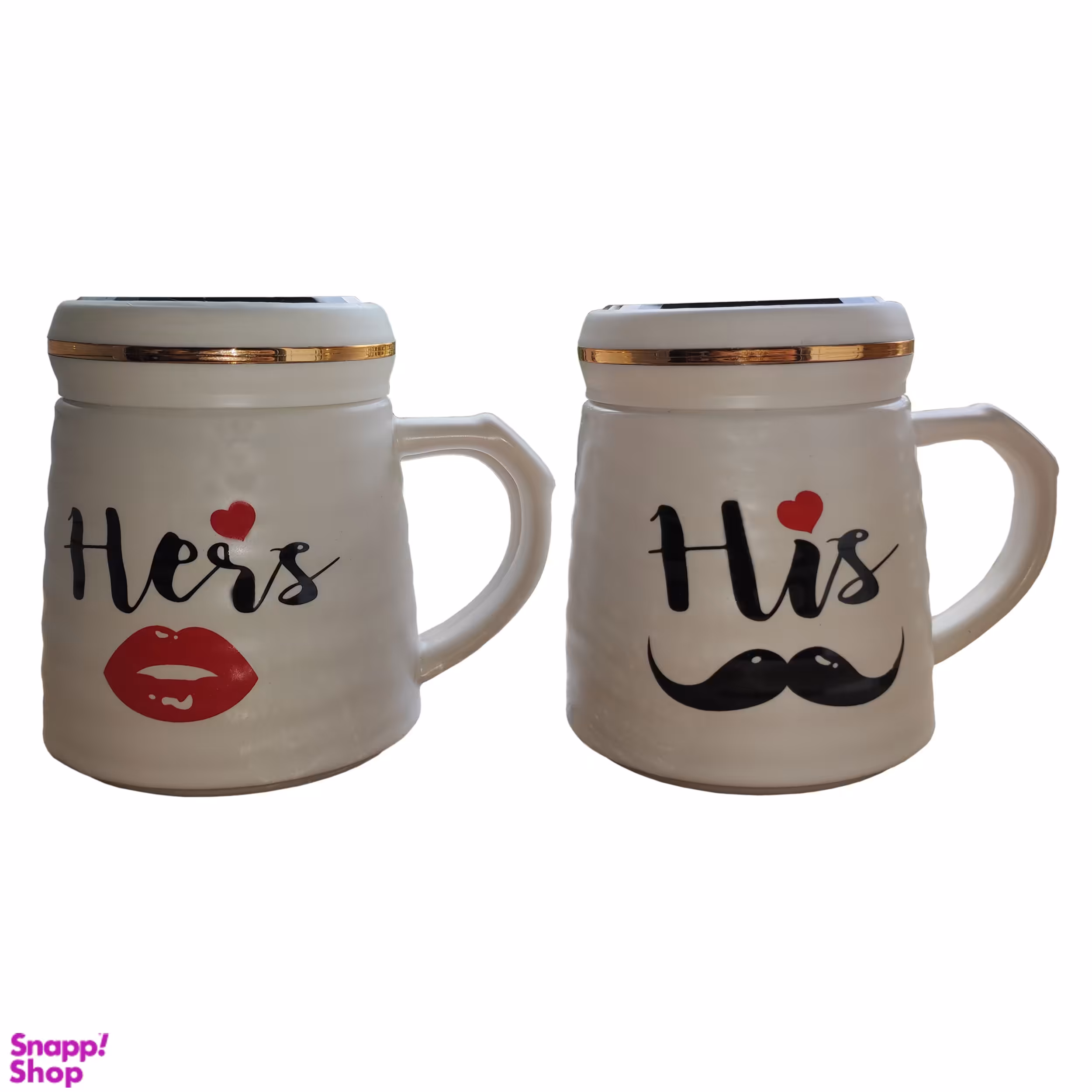 ماگ مدل C43 طرح His و Her مجموعه 2 عددی