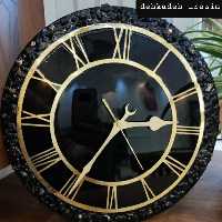 ساعت دیواری با کریستال کار شده اسالرایگان