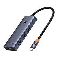هاب 6 پورت USB-C بیسوس مدل BS-OH118 UltraJoy