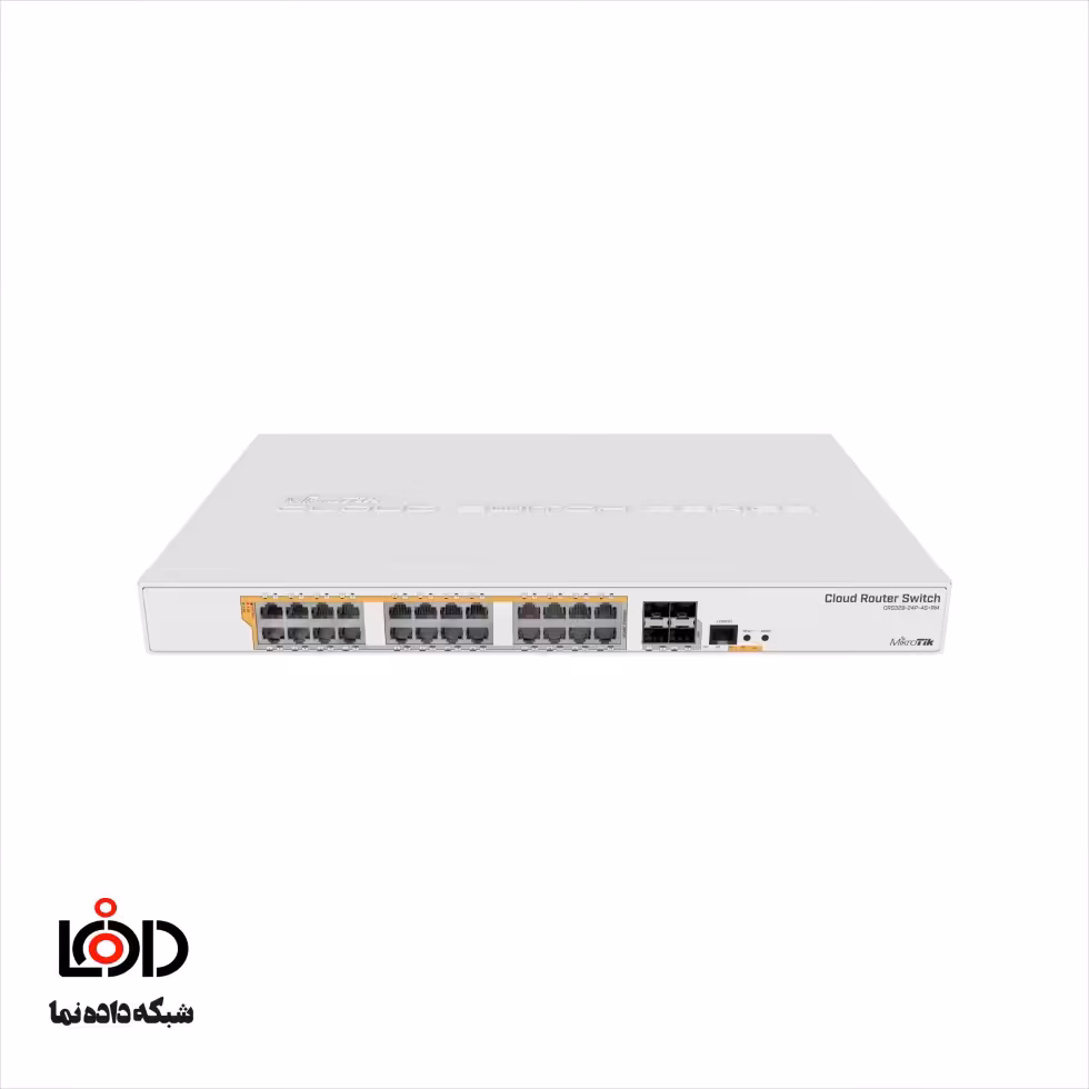 روتر سوئیچ میکروتیک مدل Mikrotik CRS328-24P-4S RM