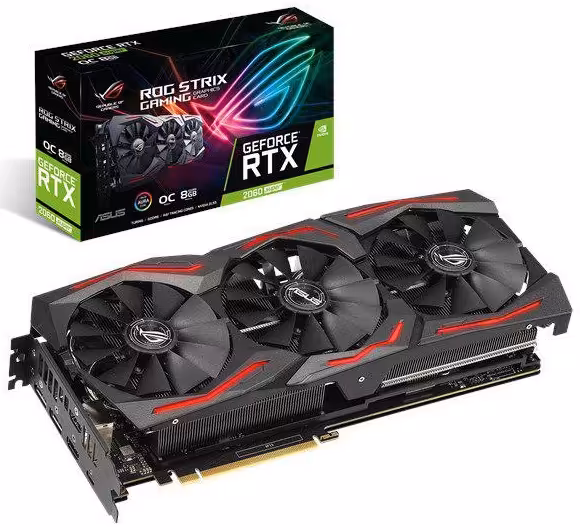 کارت گرافیک ایسوس مدل ROG-STRIX-RTX2060S-O8G-GAMING با حافظه 8 گیگابایت