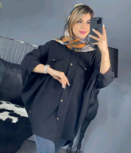 پانچو زنانه کتان مدل کیمونو محرمی