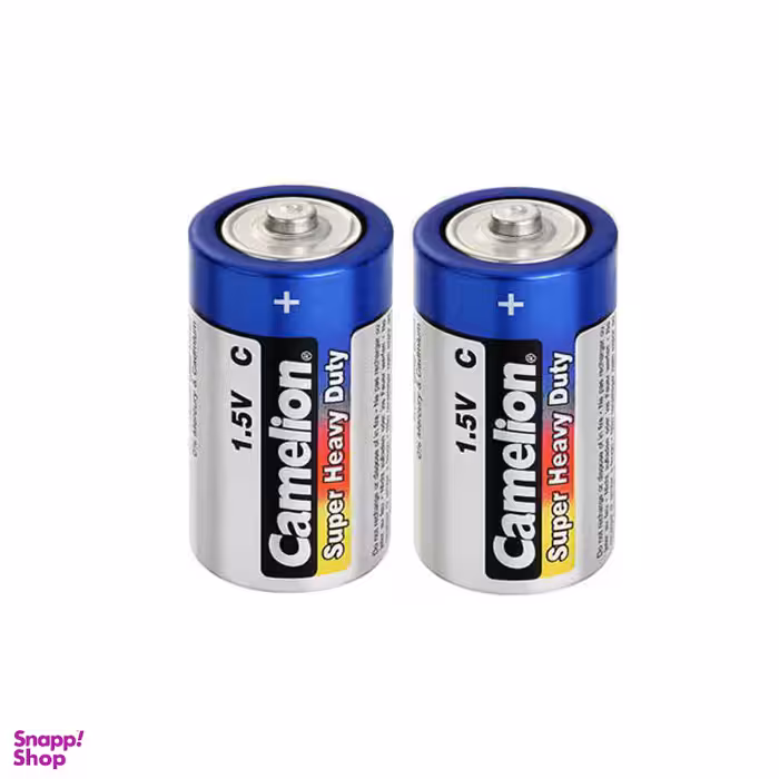 باتری کملیون مدل Super Heavy Duty سایز C بسته 2 عددی