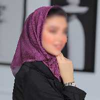 مینی اسکارف (باندانا) طرح پیچازی رنگ انگوری ارسال رایگان