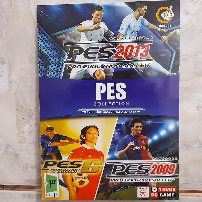 مجموعه بازی های فوتبال Pes collection 6 - 2009 - 2013