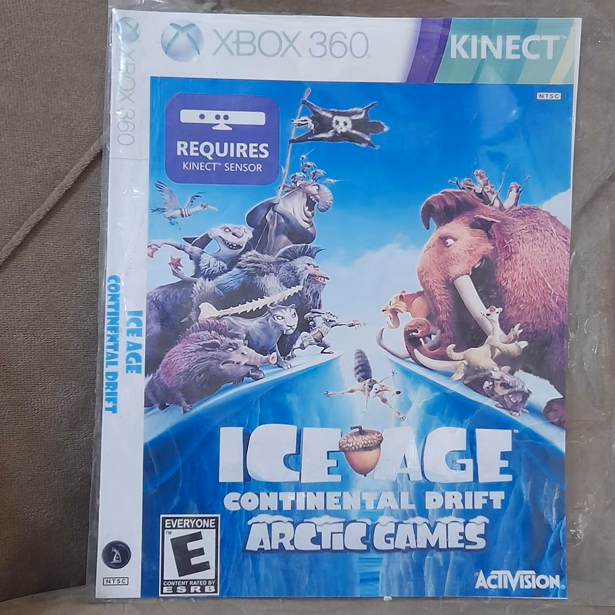 خرید بازی کینکت ایکس باکس 360 عصر یخبندان Ice Age Continental Drift Arctic Games KINECT مخصوص XBOX 360 سی دی xbox360