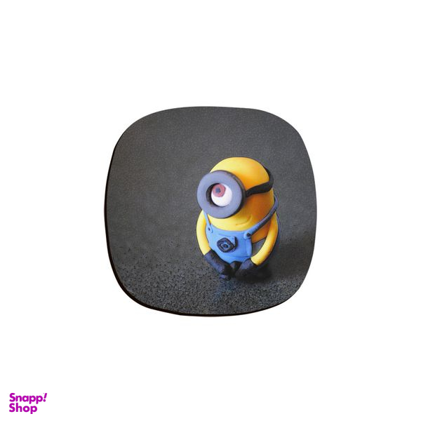 زیر لیوانی ترمه طراحان ایده مدل مینیون خجالتی کد CFP012