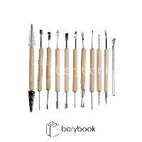 KAI WEI XIAN / ابزار مجسمه سازی چوبی / 11 عددی / فرچه دار