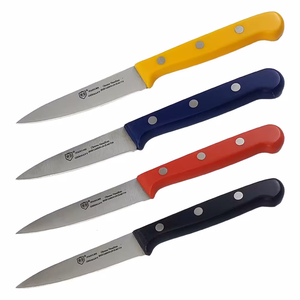 کارد آشپزخانه تک رنگی اچ اس ( خارجی با کیفیت) 