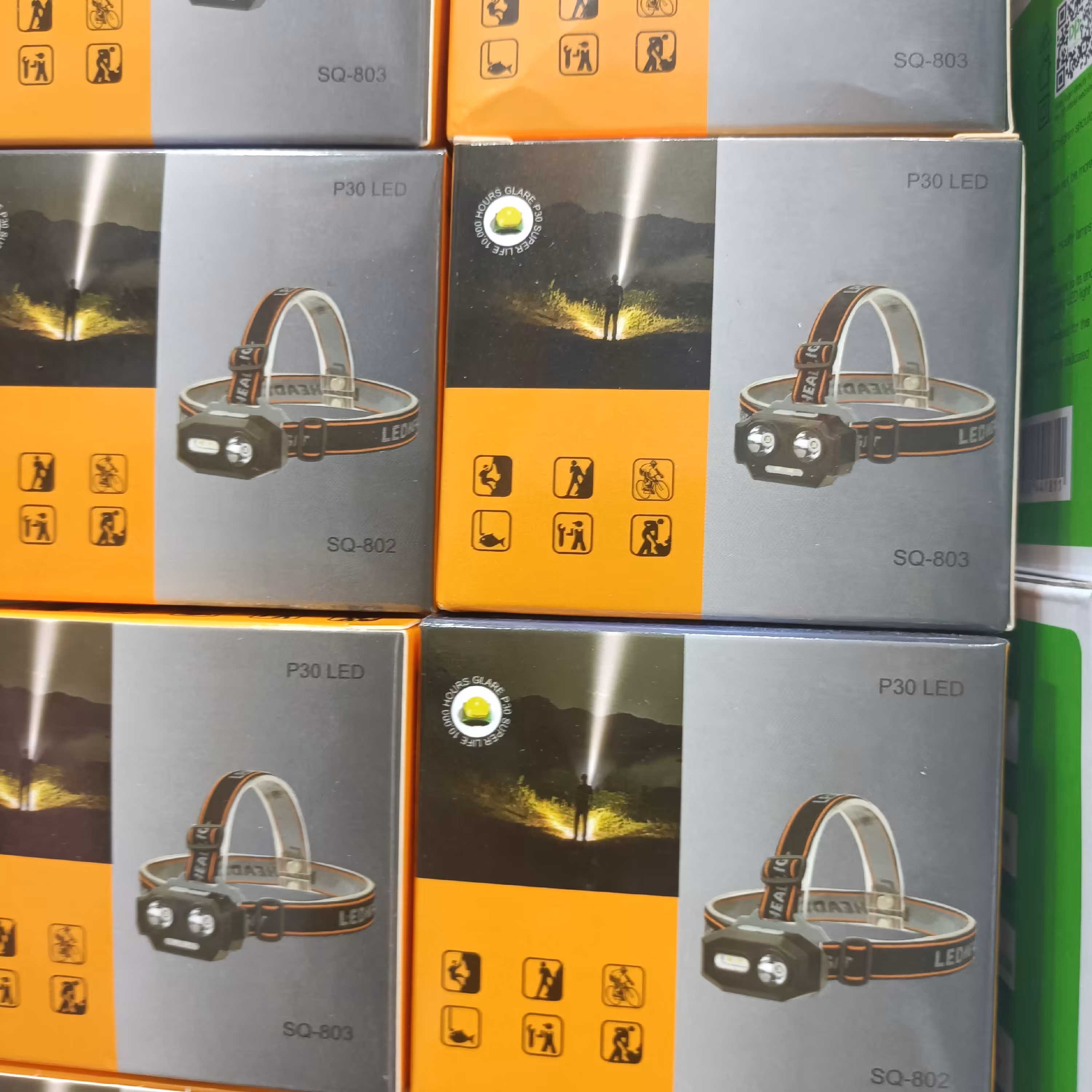 چراغ روی سر هدبند چراغ روی سر 