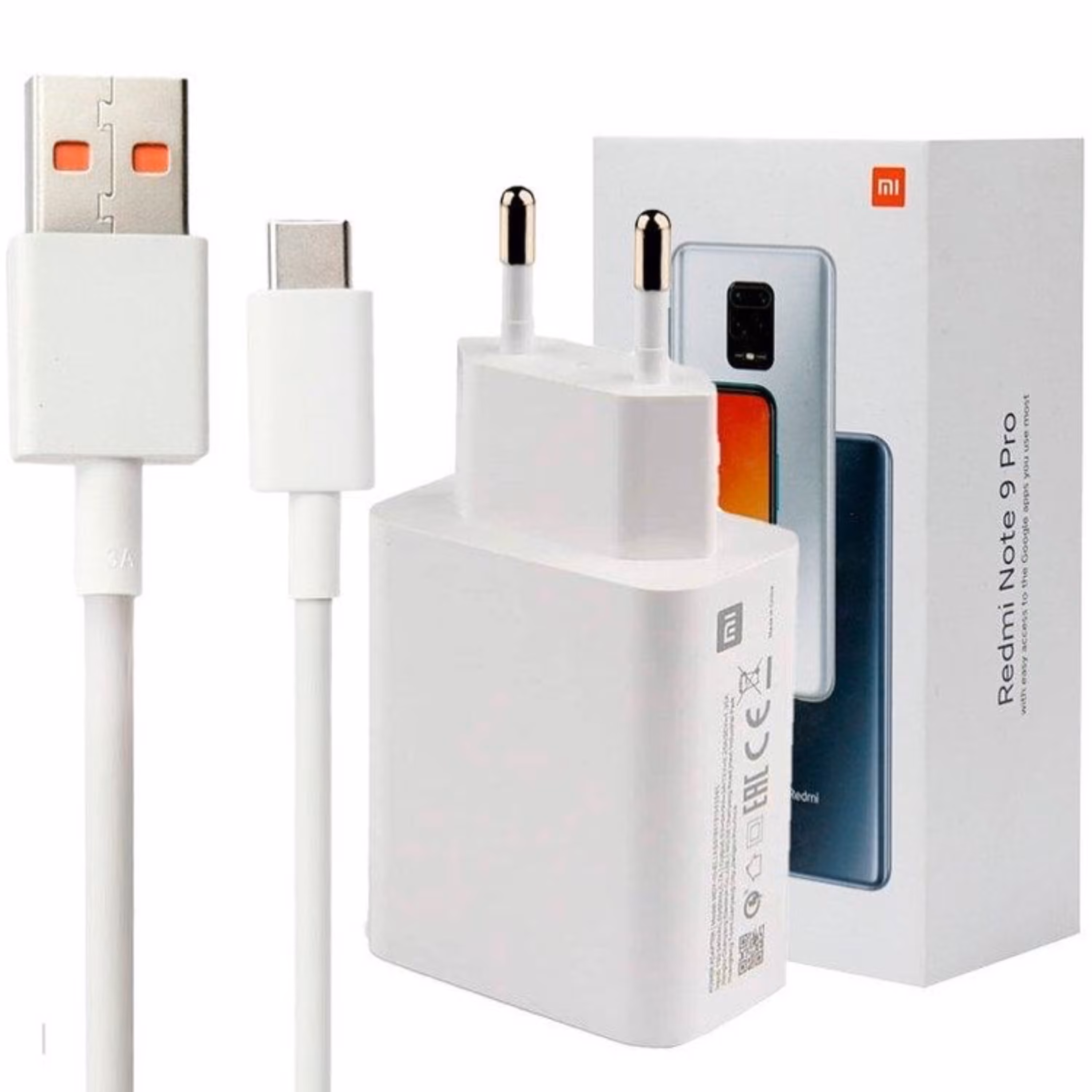 شارژر اورجینال سرجعبه 33 وات شیائومی (5 پین)با کابل اورجینال