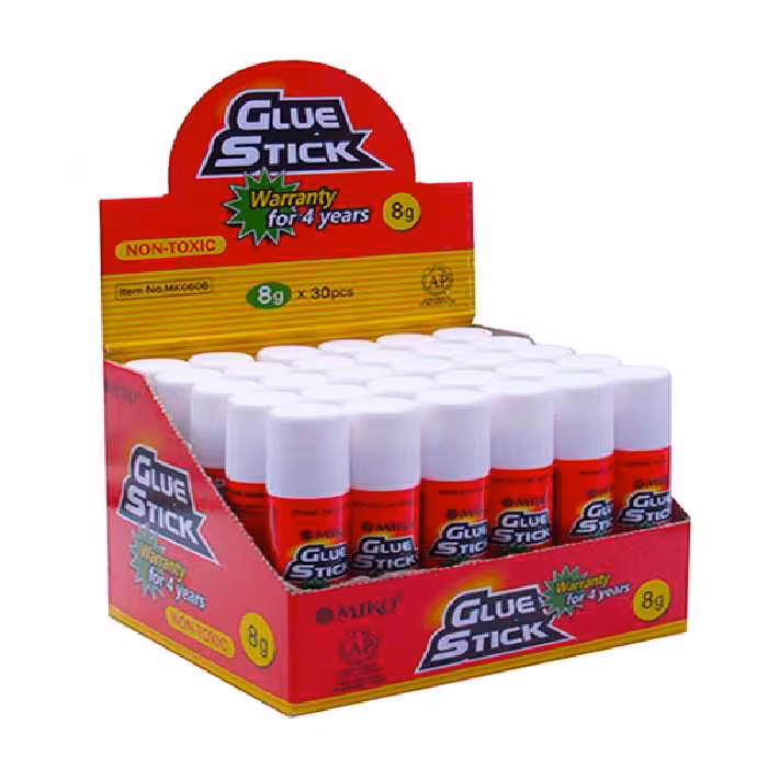 چسب ماتیکی  میکو 8 گرم بسته(30عددی)