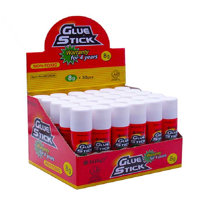 چسب ماتیکی  میکو 8 گرم بسته(30عددی)