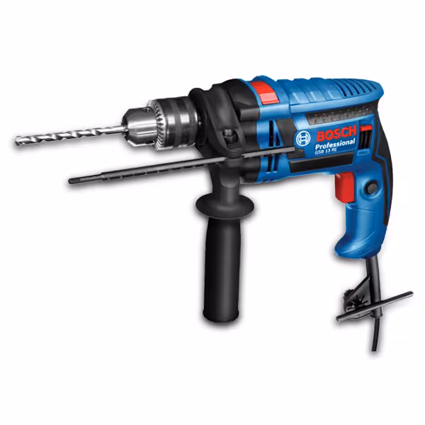 دریل ضربه ای بوش 650 وات مدل GSB 13 RE (به همراه متعلقات 100 عددی)