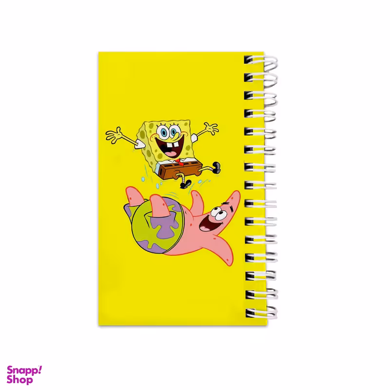 دفترچه یادداشت ۶۴ برگ مدل to do list طرح پاتریک و باب اسفنجی کد 2400406
