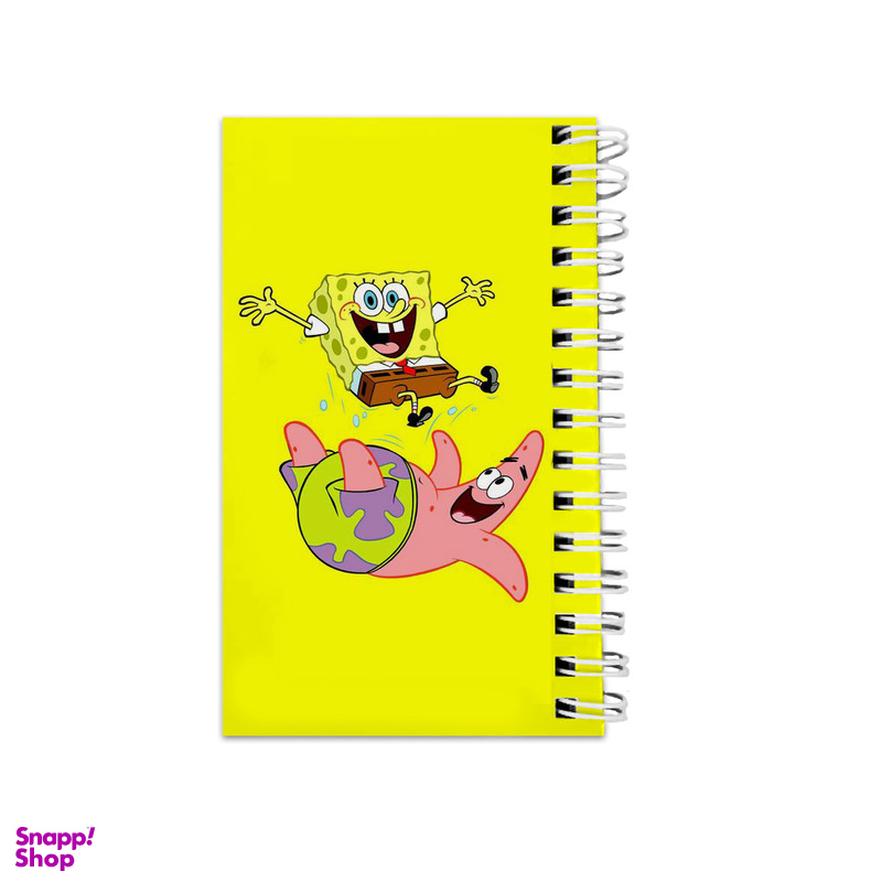 دفترچه یادداشت ۶۴ برگ مدل to do list طرح پاتریک و باب اسفنجی کد 2400406