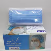 ماسک سه لایه پرستاری آبی فروشگاه حسابی  کد41775