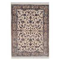 فرش دستبافت یک و نیم متری مدل نایین کد 430