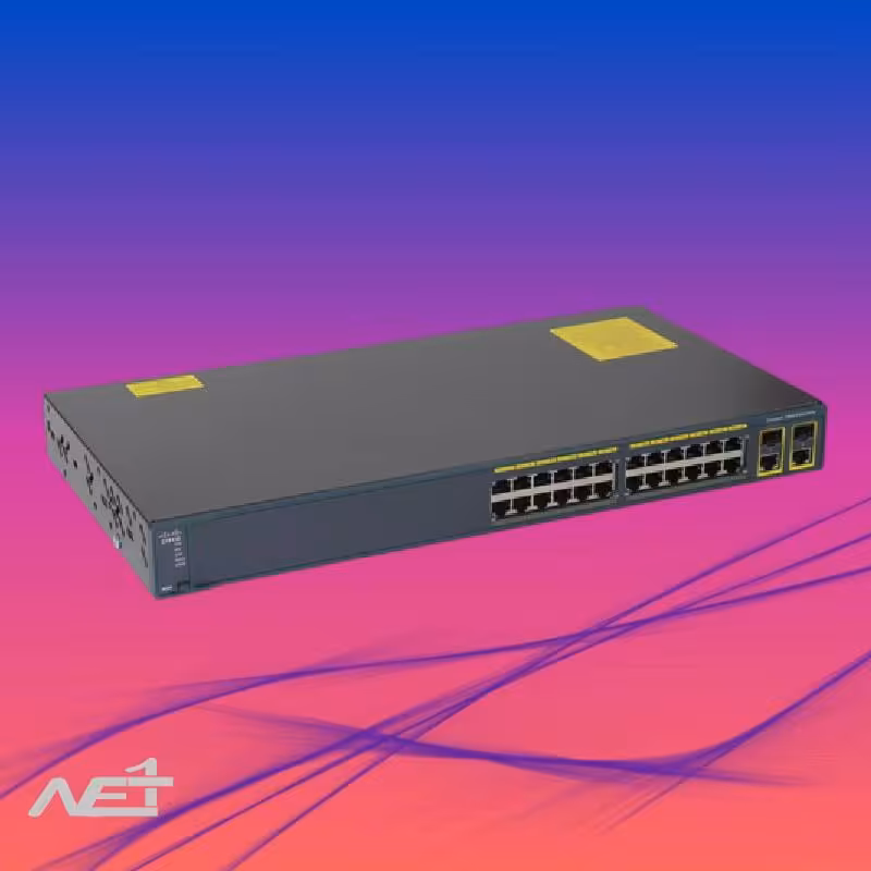 سوئیچ سیسکو 24 پورت WS_2960plus_24Tc_L