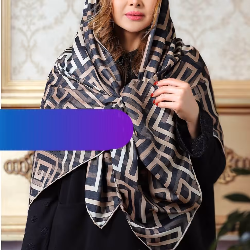 روسری نخی مجلسی