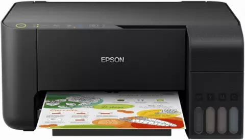 پرینتر سه کاره جوهر افشان رنگی EPSON مدل L3150