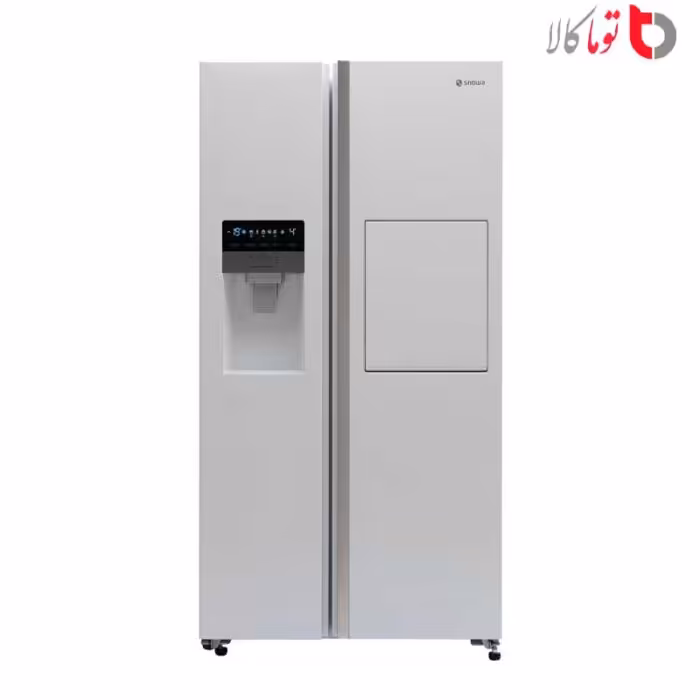 یخچال فریزر ساید بای ساید اسنوا سری هایپر مدل SN8-2323 سفید