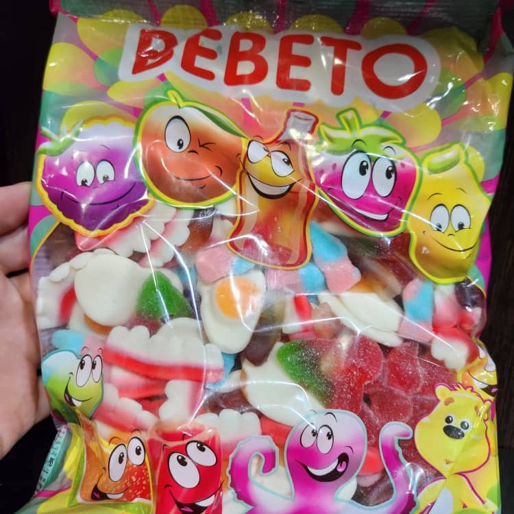 پاستیل ببتو(BEBETO)ترکیه(فروش عمده بسته 6عددی)