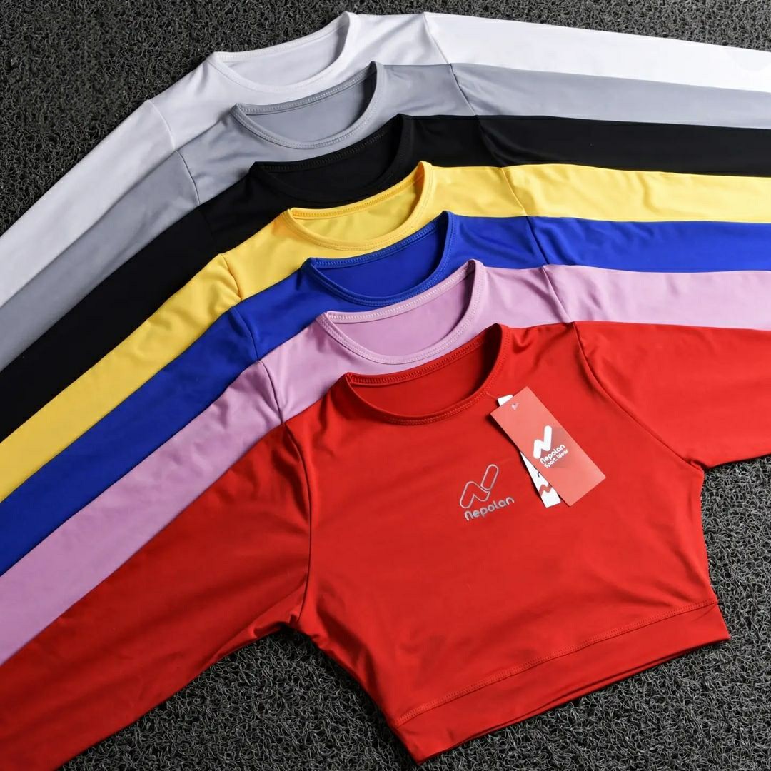 نیم تنه زنانه آستین بلند فینگر دار  فلامنت آیس گرم بالا