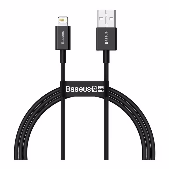 قیمت و خرید کابل 1 متری تبدیل USB به لایتنینگ بیسوس مدل Superior CALYS-A01 | یاس ارتباط
