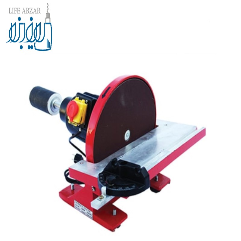 دستگاه سنباده دیسکی 300 میلیمتر و غلطکی 120 میلیمتر محک RDS-5.12