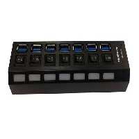 هاب USB 3.0 هفت پورت نت فورس مدل HUB-306